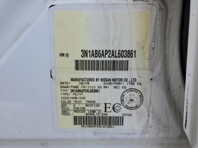 Photo 11 VIN: 3N1AB6AP2AL603861 - NISSAN SENTRA 