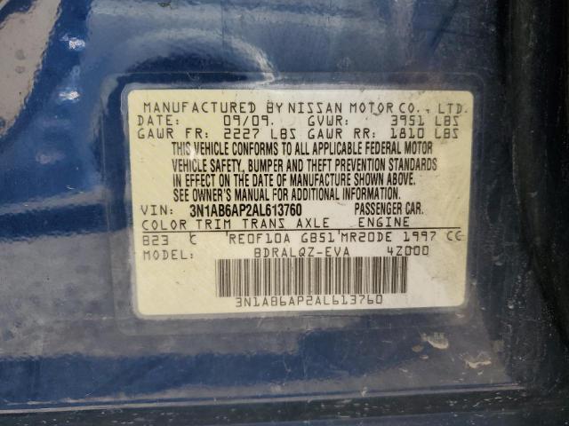 Photo 12 VIN: 3N1AB6AP2AL613760 - NISSAN SENTRA 2.0 