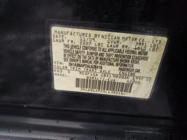 Photo 11 VIN: 3N1AB6AP2AL638416 - NISSAN SENTRA 