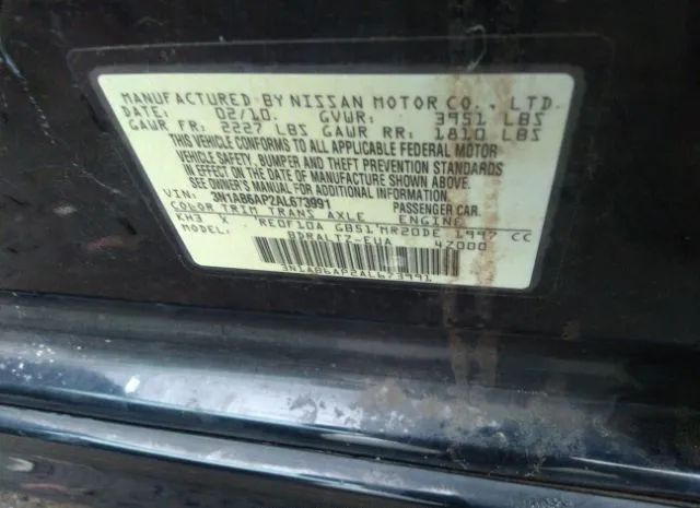 Photo 8 VIN: 3N1AB6AP2AL673991 - NISSAN SENTRA 