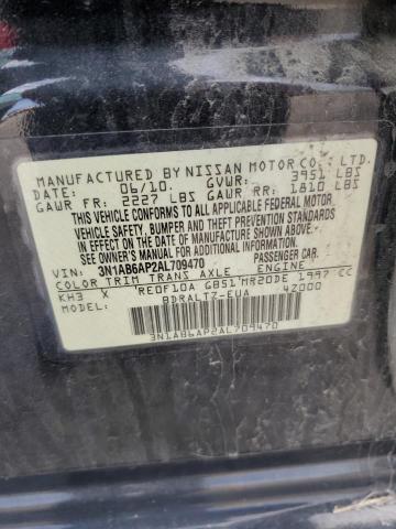 Photo 12 VIN: 3N1AB6AP2AL709470 - NISSAN SENTRA 