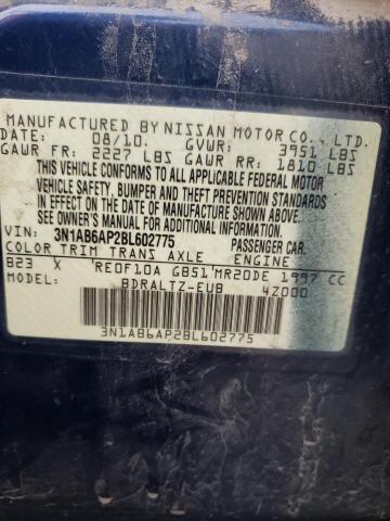 Photo 9 VIN: 3N1AB6AP2BL602775 - NISSAN SENTRA 2.0 