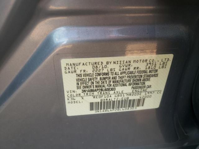 Photo 13 VIN: 3N1AB6AP2BL608303 - NISSAN SENTRA 2.0 