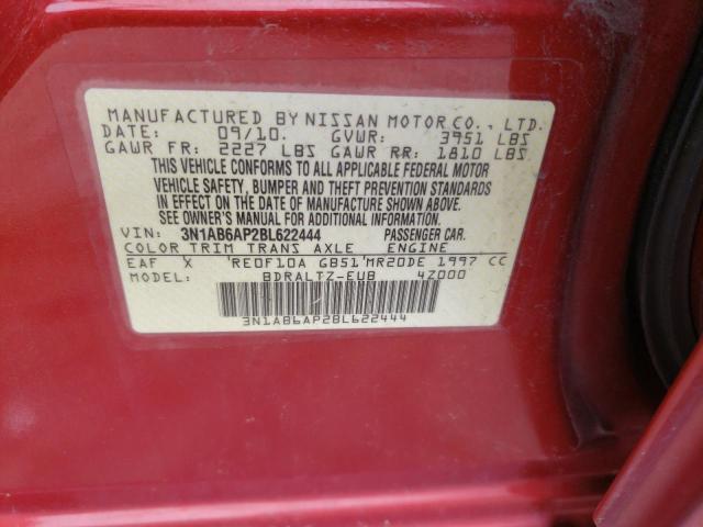 Photo 9 VIN: 3N1AB6AP2BL622444 - NISSAN SENTRA 2.0 