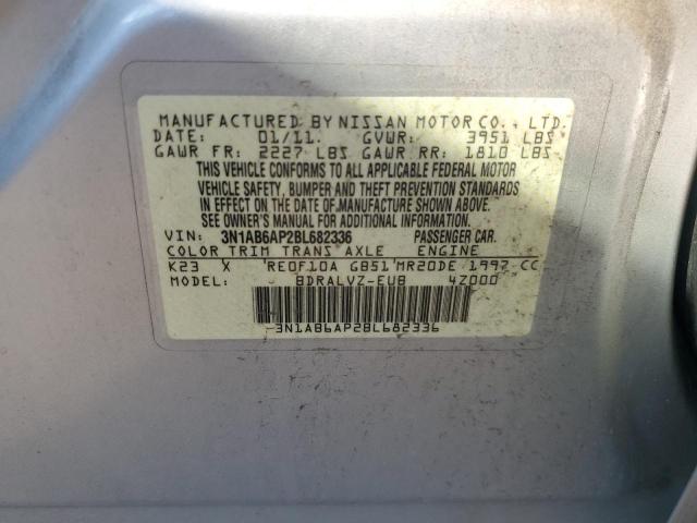 Photo 11 VIN: 3N1AB6AP2BL682336 - NISSAN SENTRA 2.0 