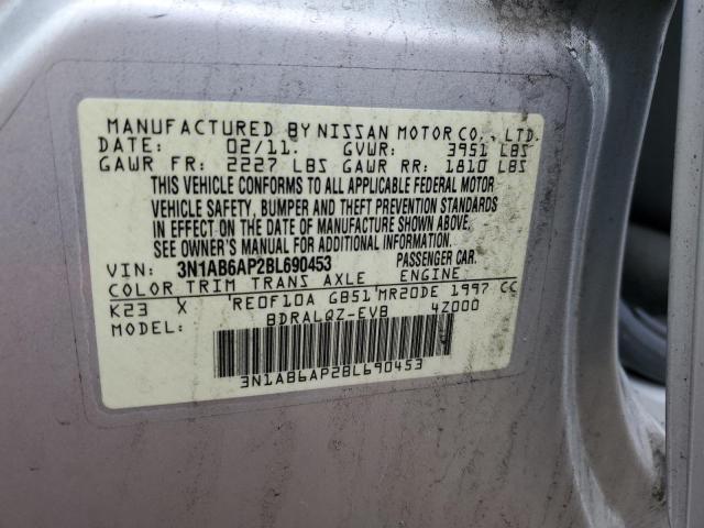 Photo 11 VIN: 3N1AB6AP2BL690453 - NISSAN SENTRA 