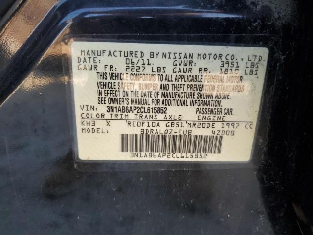 Photo 11 VIN: 3N1AB6AP2CL615852 - NISSAN SENTRA 2.0 