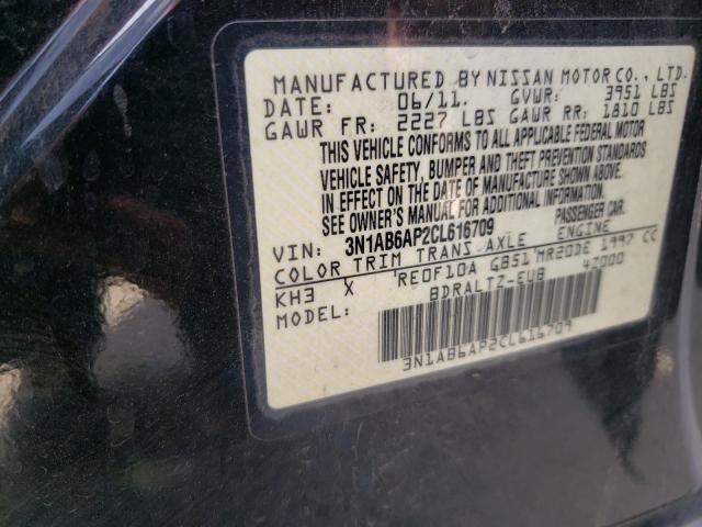 Photo 9 VIN: 3N1AB6AP2CL616709 - NISSAN SENTRA 2.0 