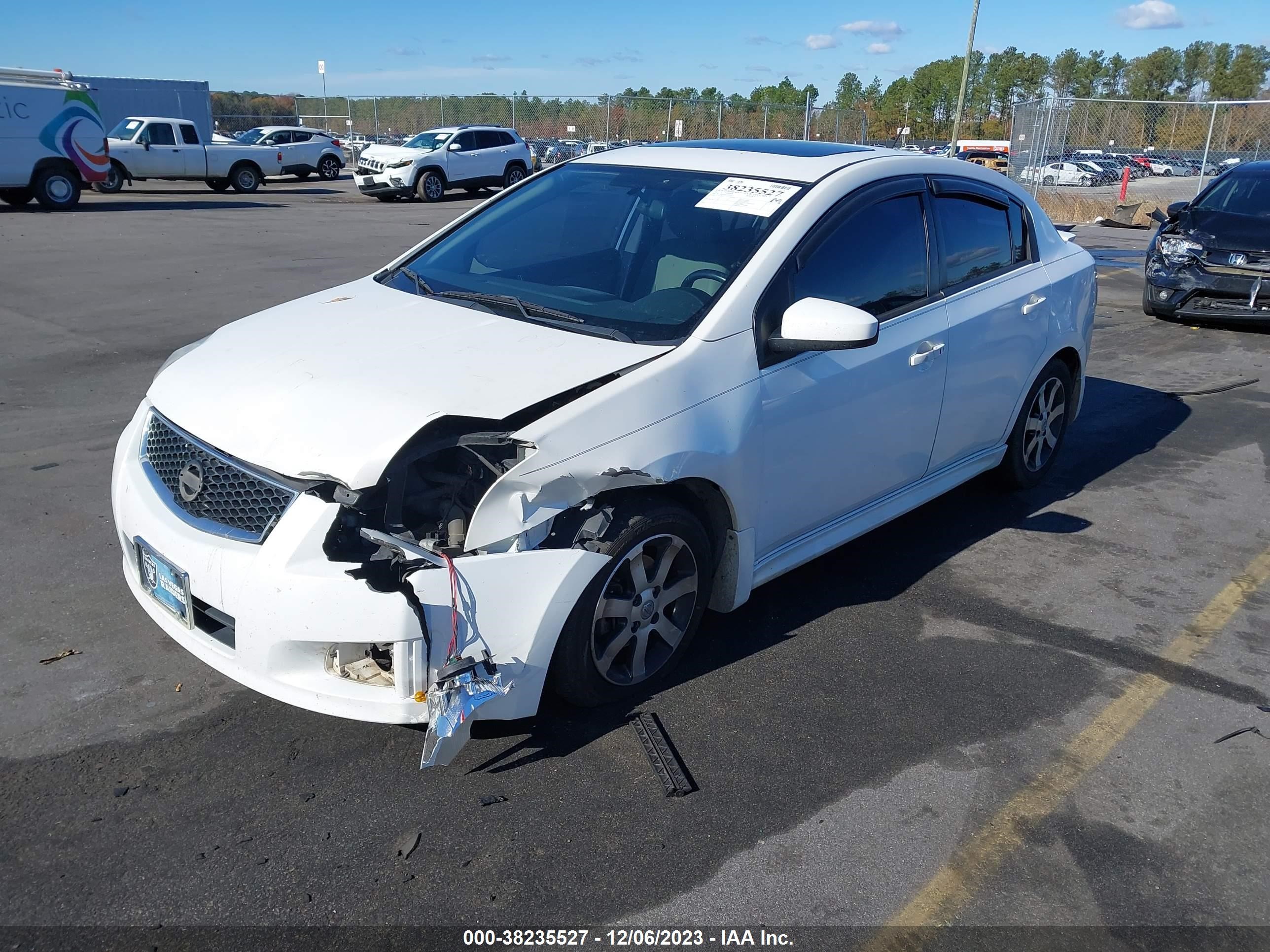 Photo 1 VIN: 3N1AB6AP2CL622039 - NISSAN SENTRA 