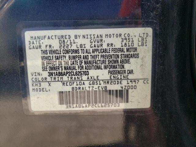 Photo 9 VIN: 3N1AB6AP2CL625703 - NISSAN SENTRA 2.0 