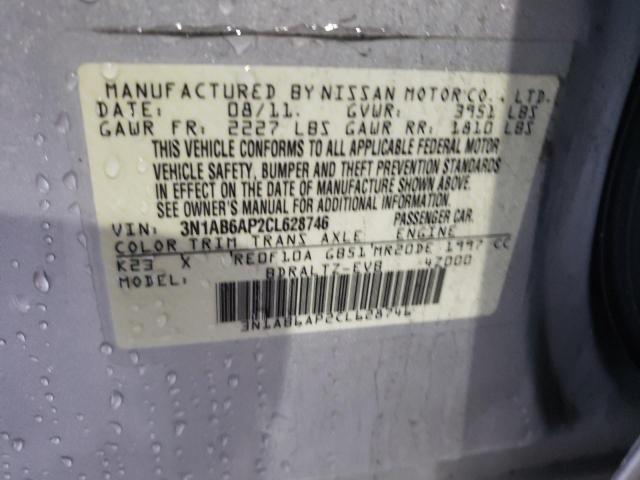 Photo 9 VIN: 3N1AB6AP2CL628746 - NISSAN SENTRA 2.0 