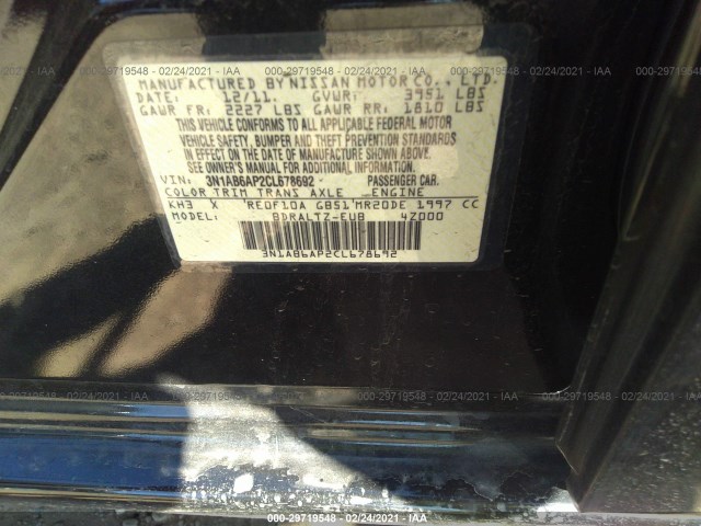 Photo 8 VIN: 3N1AB6AP2CL678692 - NISSAN SENTRA 