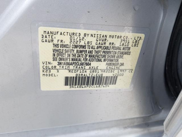 Photo 9 VIN: 3N1AB6AP2CL687604 - NISSAN SENTRA 2.0 