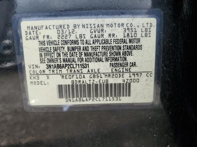 Photo 11 VIN: 3N1AB6AP2CL711531 - NISSAN SENTRA 2.0 