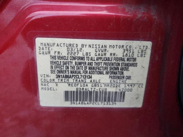 Photo 11 VIN: 3N1AB6AP2CL713134 - NISSAN SENTRA 2.0 