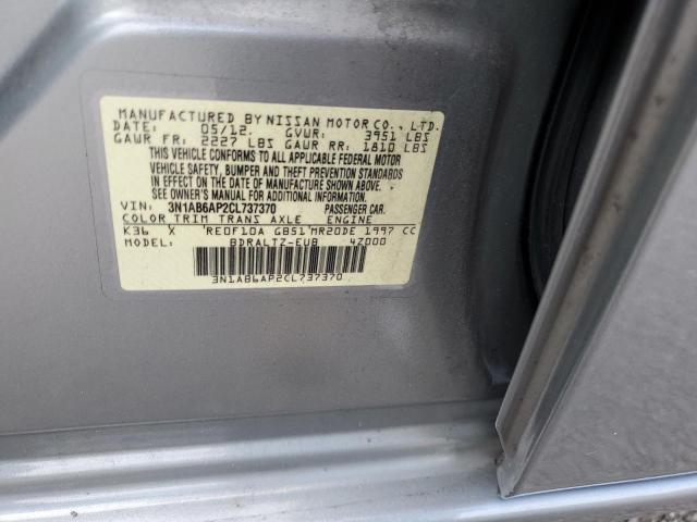 Photo 11 VIN: 3N1AB6AP2CL737370 - NISSAN SENTRA 2.0 