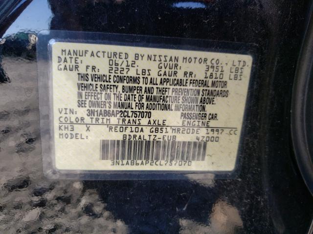 Photo 9 VIN: 3N1AB6AP2CL757070 - NISSAN SENTRA 2.0 