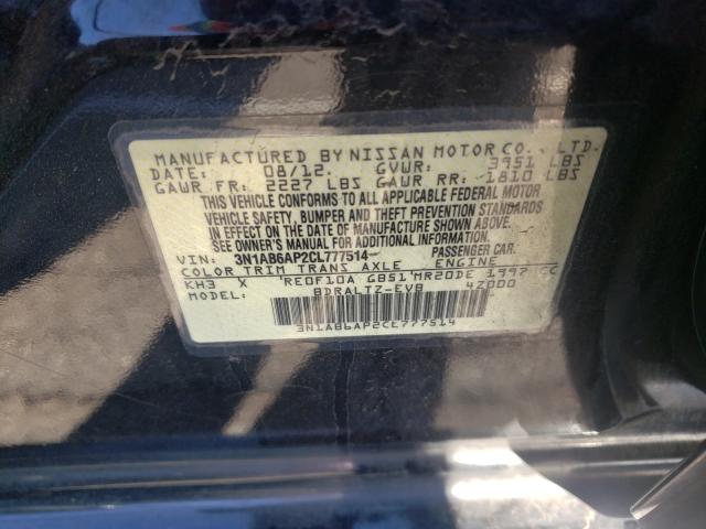 Photo 9 VIN: 3N1AB6AP2CL777514 - NISSAN SENTRA 2.0 