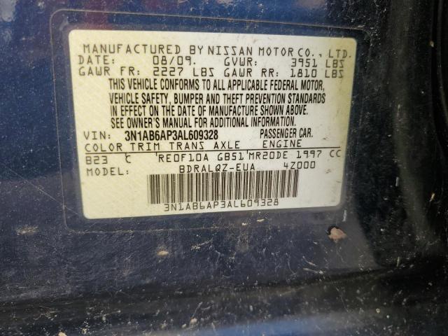 Photo 11 VIN: 3N1AB6AP3AL609328 - NISSAN SENTRA 