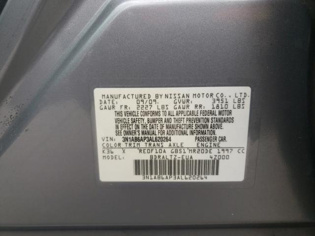 Photo 9 VIN: 3N1AB6AP3AL620264 - NISSAN SENTRA 2.0 