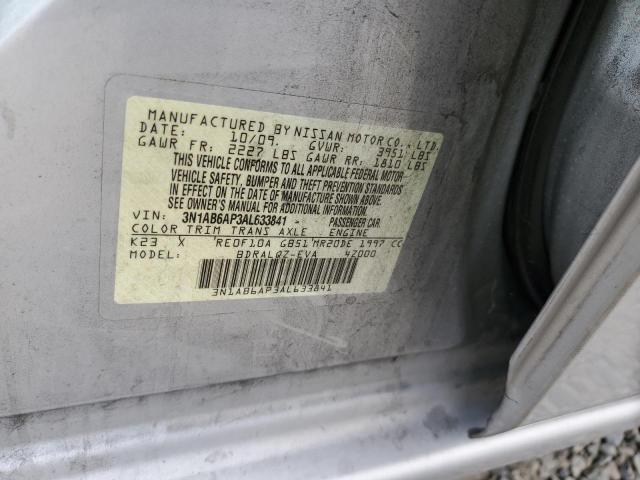 Photo 9 VIN: 3N1AB6AP3AL633841 - NISSAN SENTRA 2.0 