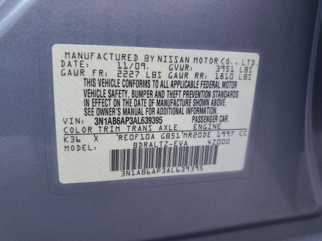 Photo 12 VIN: 3N1AB6AP3AL639395 - NISSAN SENTRA 2.0 