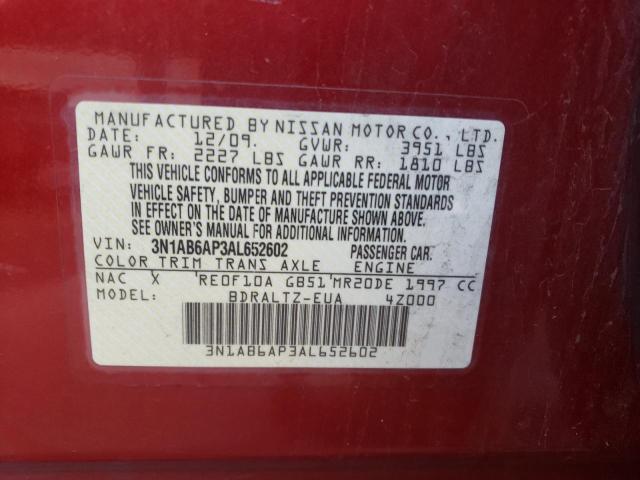 Photo 12 VIN: 3N1AB6AP3AL652602 - NISSAN SENTRA 