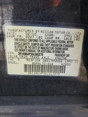 Photo 11 VIN: 3N1AB6AP3AL665270 - NISSAN SENTRA 2.0 