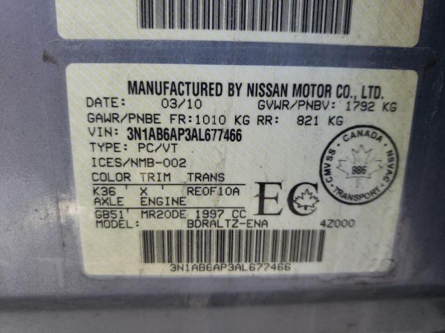 Photo 11 VIN: 3N1AB6AP3AL677466 - NISSAN SENTRA 