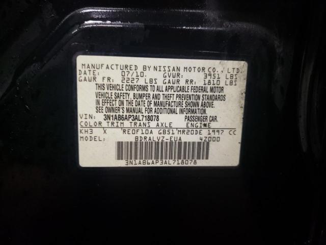 Photo 11 VIN: 3N1AB6AP3AL718078 - NISSAN SENTRA 