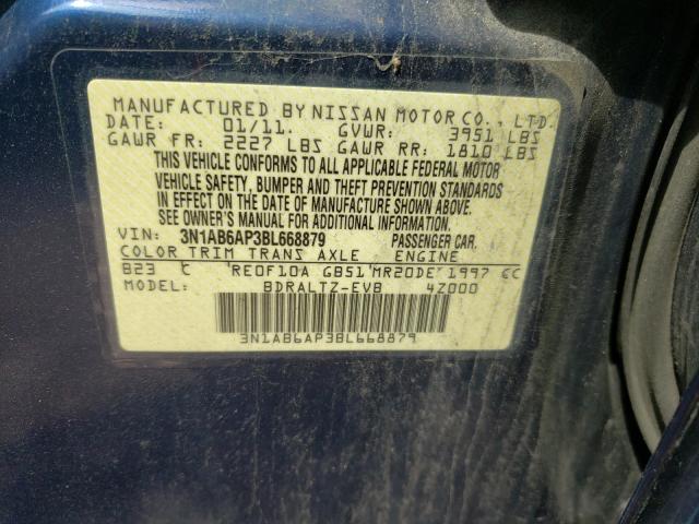 Photo 9 VIN: 3N1AB6AP3BL668879 - NISSAN SENTRA 2.0 