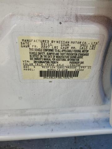 Photo 12 VIN: 3N1AB6AP3BL702674 - NISSAN SENTRA 