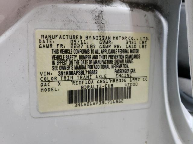 Photo 11 VIN: 3N1AB6AP3BL716882 - NISSAN SENTRA 