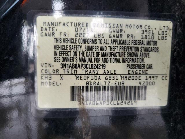 Photo 11 VIN: 3N1AB6AP3CL624219 - NISSAN SENTRA 