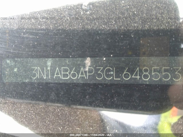 Photo 8 VIN: 3N1AB6AP3CL648553 - NISSAN SENTRA 