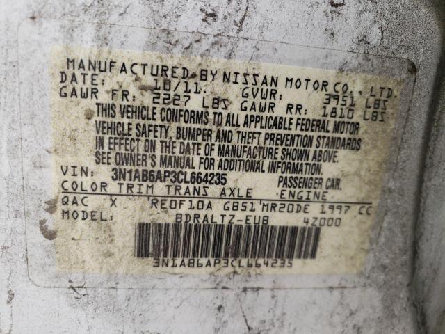 Photo 11 VIN: 3N1AB6AP3CL664235 - NISSAN SENTRA 2.0 