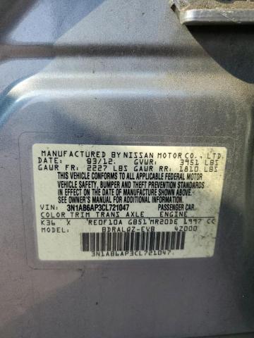 Photo 12 VIN: 3N1AB6AP3CL721047 - NISSAN SENTRA 2.0 