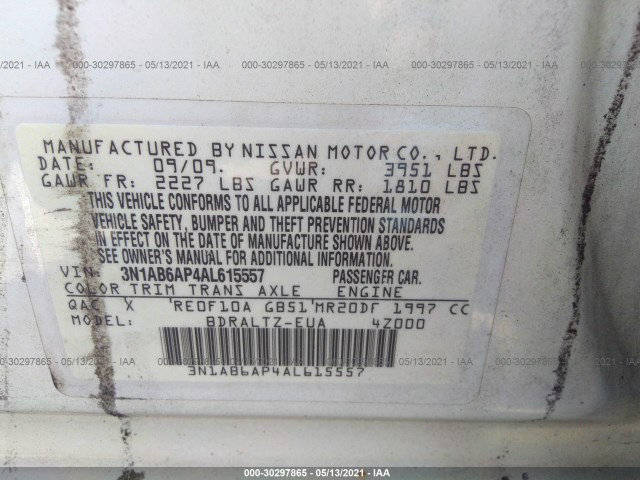 Photo 8 VIN: 3N1AB6AP4AL615557 - NISSAN SENTRA 