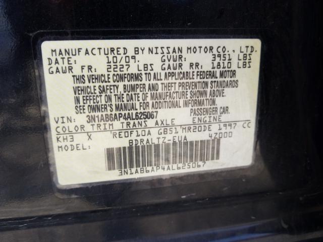 Photo 9 VIN: 3N1AB6AP4AL625067 - NISSAN SENTRA 2.0 