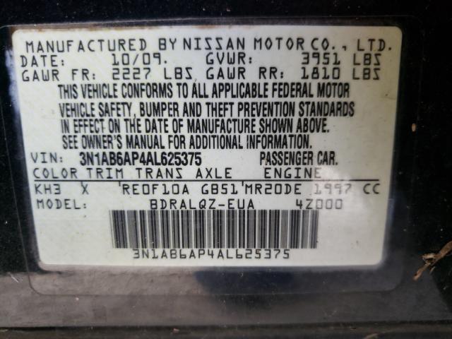 Photo 9 VIN: 3N1AB6AP4AL625375 - NISSAN SENTRA 2.0 