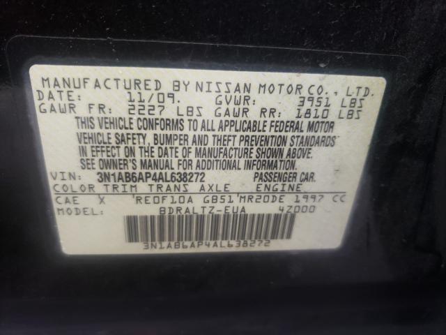 Photo 9 VIN: 3N1AB6AP4AL638272 - NISSAN SENTRA 2.0 