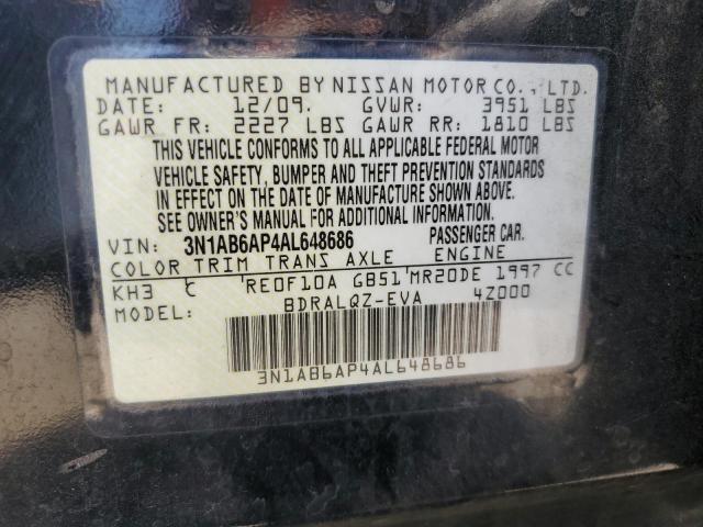 Photo 11 VIN: 3N1AB6AP4AL648686 - NISSAN SENTRA 