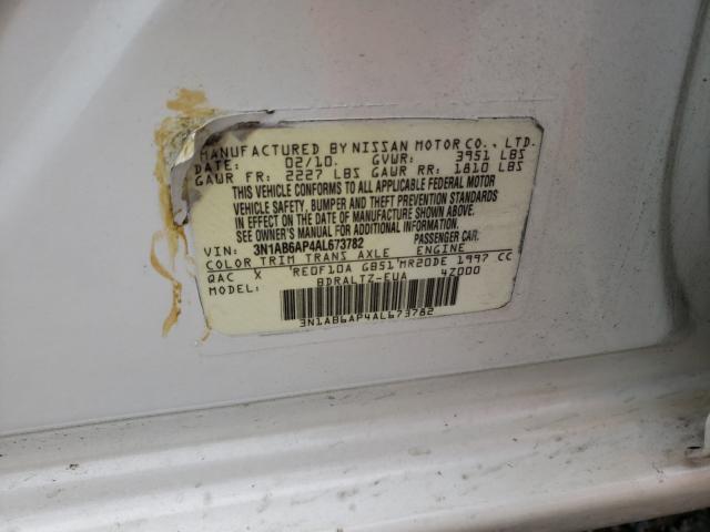 Photo 9 VIN: 3N1AB6AP4AL673782 - NISSAN SENTRA 