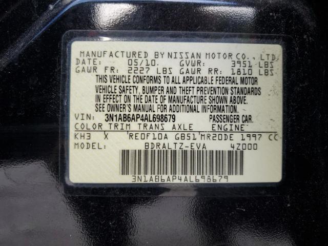 Photo 11 VIN: 3N1AB6AP4AL698679 - NISSAN SENTRA 2.0 