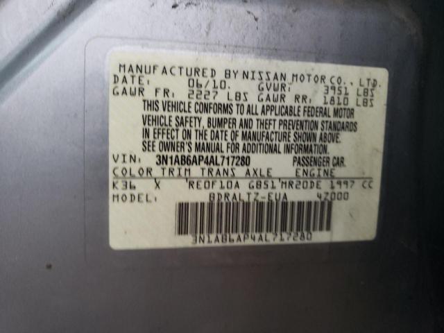 Photo 12 VIN: 3N1AB6AP4AL717280 - NISSAN SENTRA 