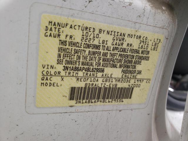 Photo 12 VIN: 3N1AB6AP4BL629556 - NISSAN SENTRA 