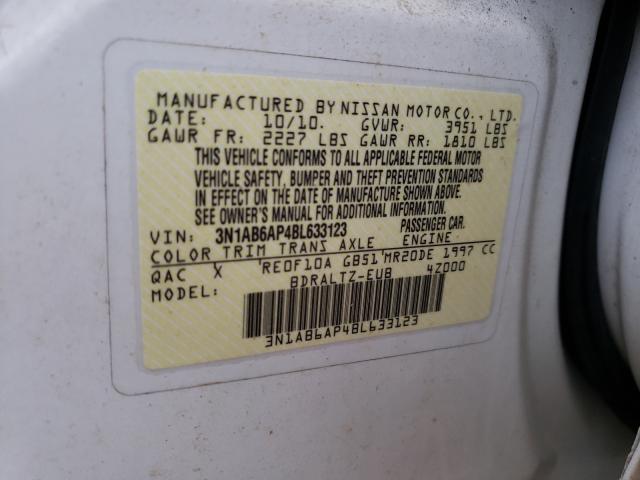 Photo 9 VIN: 3N1AB6AP4BL633123 - NISSAN SENTRA 2.0 