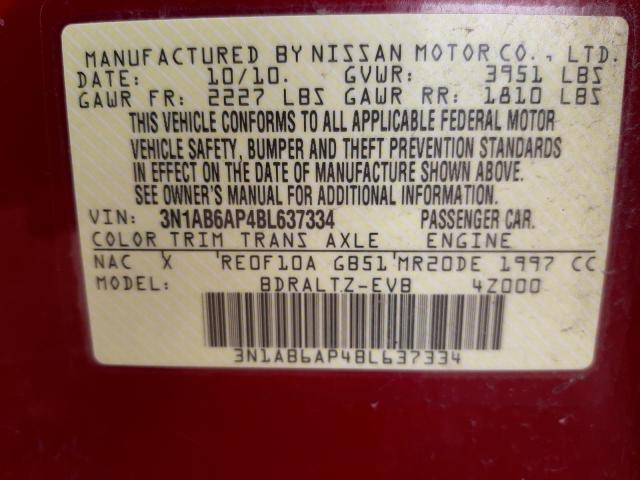 Photo 11 VIN: 3N1AB6AP4BL637334 - NISSAN SENTRA 2.0 