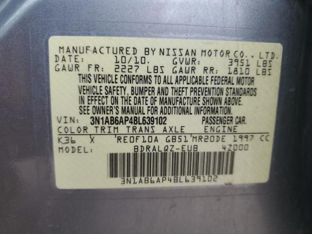 Photo 12 VIN: 3N1AB6AP4BL639102 - NISSAN SENTRA 