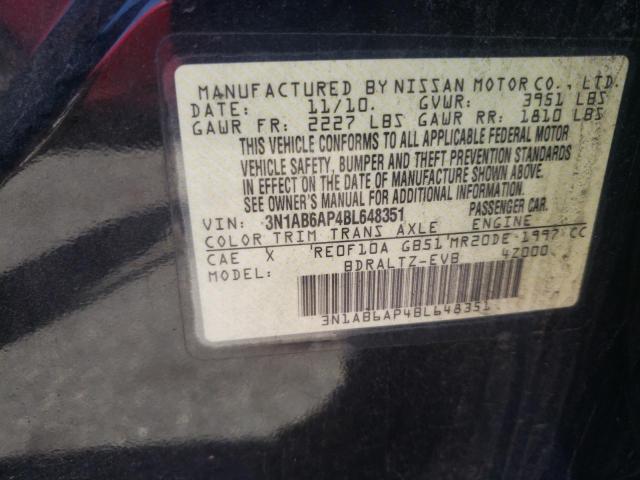 Photo 11 VIN: 3N1AB6AP4BL648351 - NISSAN SENTRA 2.0 